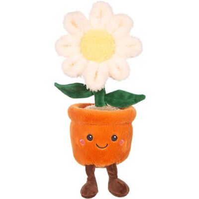 Gipsy TOYS Mimi Flowers Peluche Fiore Margherita con Vaso Arancione 24 cm Idea Regalo Bambini e Adulti Peluche Kawaii Morbido e Lavabile Peluche Fiore Positivo Gipsy TOYS Mimi Flowers Peluche Fiore Margherita con Vaso Arancione 24 cm Idea Regalo Bambini e Adulti Peluche Kawaii Morbido e Lavabile Peluche Fiore Positivo