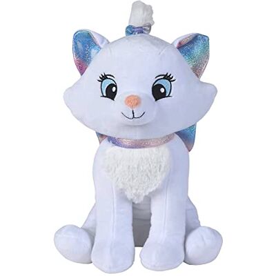 Simba Disney 100 anni di festa, Marie, peluche 35 cm, articolo di anniversario, peluche a partire dai primi mesi di vita, bianco Simba Disney 100 anni di festa, Marie, peluche 35 cm, articolo di anniversario, peluche a partire dai primi mesi di vita, bianco