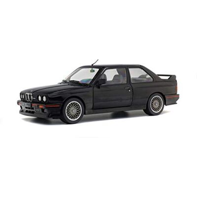 SOLIDO BMW M3 E30-1990 Auto da Collezione in Miniatura, 1801501, Colore: Nero SOLIDO BMW M3 E30-1990 Auto da Collezione in Miniatura, 1801501, Colore: Nero