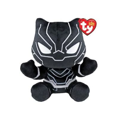Ty Beanie Babies Marvel Black Panther Soft 15 cm Ty Beanie Babies Marvel Black Panther Soft 15 cm