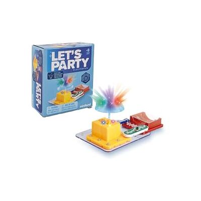 Miniland Electrofun: Let’s Party Gioco elettronico per bambini, costruisci la tua lampada da discoteca e impara la scienza giocando, dagli 8 anni Miniland Electrofun: Let’s Party Gioco elettronico per bambini, costruisci la tua lampada da discoteca e impara la scienza giocando, dagli 8 anni
