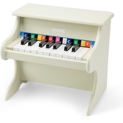 Woet ® Pianoforte Giocattolo Rosso in Legno per Bambini 18 Tasti con Libretto Musicale e Carta delle Scale Strumento per Principianti Gioco Musicale Educativo A Partire da 3 Anni Woet ® Pianoforte Giocattolo Rosso in Legno per Bambini 18 Tasti con Libretto Musicale e Carta delle Scale Strumento per Principianti Gioco Musicale Educativo A Partire da 3 Anni