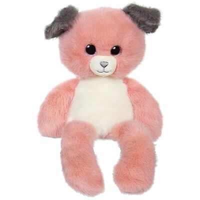 Gipsy Toys Peluche cane Leggies, rosa polvere e grigio, 32 cm Gipsy Toys Peluche cane Leggies, rosa polvere e grigio, 32 cm