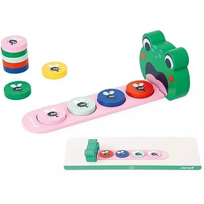 Janod Gamma Pedagogia Algoritmi Rana Imparare Colori e Sequenze Gioco Educativo per Bambini Gioco Rana dai 36 Mesi, Janod Gamma Pedagogia Algoritmi Rana Imparare Colori e Sequenze Gioco Educativo per Bambini Gioco Rana dai 36 Mesi,