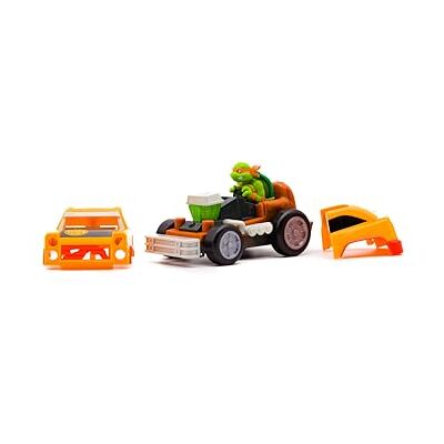 Mutant Giocattolo Turtles, Michelangelo Shell Smashers, Veicolo d'incidente luminoso con azione Smash & Reveal, Edizione Classica, per bambini dai 5 anni e + Mutant Giocattolo Turtles, Michelangelo Shell Smashers, Veicolo d'incidente luminoso con azione Smash & Reveal, Edizione Classica, per bambini dai 5 anni e +