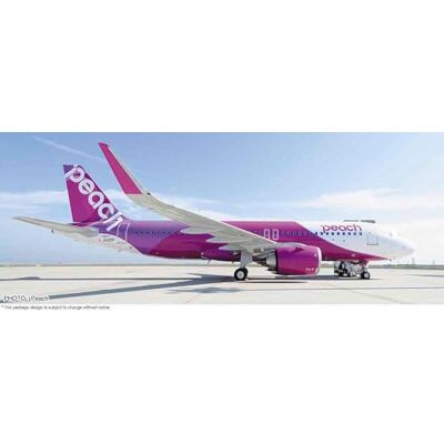 Hasegawa 1:200 Peach Airbus A320NEO Hasegawa 1:200 Peach Airbus A320NEO