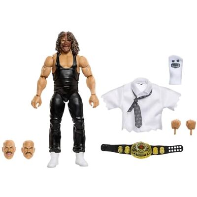 Mattel WWE Elite Collection Mankind Premium Live Event, action figure e accessori SummerSlam inclusi, pezzi per costruire Jesse "The Body" Ventura, 8+ anni, Mattel WWE Elite Collection Mankind Premium Live Event, action figure e accessori SummerSlam inclusi, pezzi per costruire Jesse "The Body" Ventura, 8+ anni,