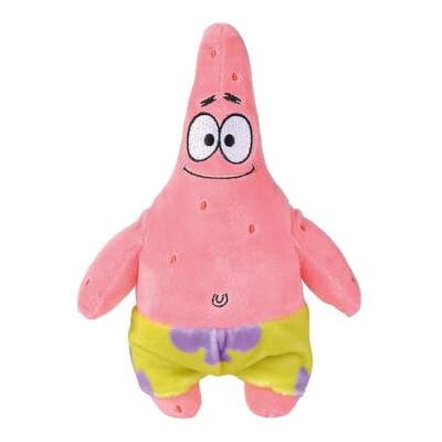 Simba Peluche Patricio 20 cm, SpongeBob, Materiale morbido e piacevole, imbottitura 100% riciclata, licenza 100% ufficiale, adatto a tutte le età () Simba Peluche Patricio 20 cm, SpongeBob, Materiale morbido e piacevole, imbottitura 100% riciclata, licenza 100% ufficiale, adatto a tutte le età ()