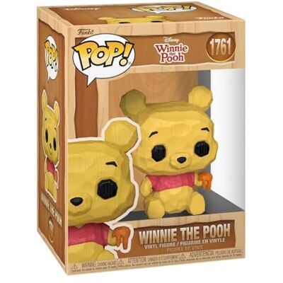 Funko POP! Disney: Winnie the Pooh Pooh Whittled Figura in vinile da collezione Idea regalo Prodotto ufficiale Giocattoli per bambini e adulti Modello di figura per collezionisti Funko POP! Disney: Winnie the Pooh Pooh Whittled Figura in vinile da collezione Idea regalo Prodotto ufficiale Giocattoli per bambini e adulti Modello di figura per collezionisti