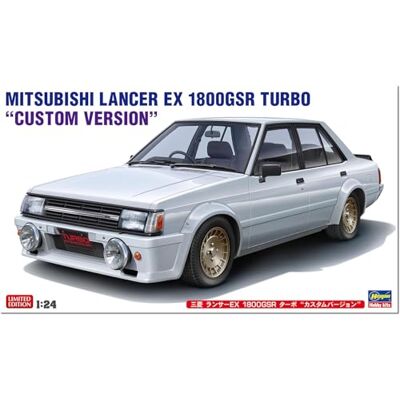 Hasegawa – 1/24 Mitsubishi Lancer EX 1800gsr Turbo – Modellismo in plastica – Scala: 1:24 Hasegawa – 1/24 Mitsubishi Lancer EX 1800gsr Turbo – Modellismo in plastica – Scala: 1:24