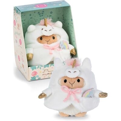 NICI mymochi Set di Peluche pecorella Wools, 8 cm, con Arcobaleno e Costume da Unicorno, Morbido Pupazzo Kawaii in Confezione Regalo 8,5 x 6,5 x 10 cm, Bianco – NICI mymochi Set di Peluche pecorella Wools, 8 cm, con Arcobaleno e Costume da Unicorno, Morbido Pupazzo Kawaii in Confezione Regalo 8,5 x 6,5 x 10 cm, Bianco –