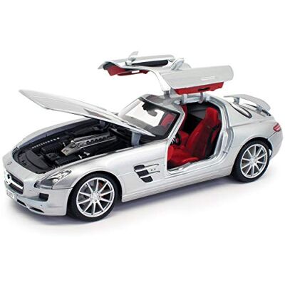 Maisto 1:18 Mercedes-Benz SLS AMG, Rosso Maisto 1:18 Mercedes-Benz SLS AMG, Rosso