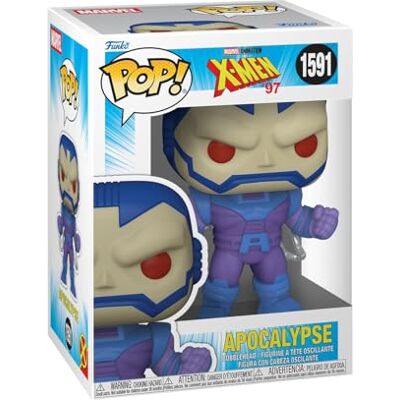 Funko POP! Marvel: X-Men '97 Apocalypse Figura in vinile da collezione Idea regalo Prodotto ufficiale Giocattoli per bambini e adulti Modello di figura per collezionisti ed esposizione Funko POP! Marvel: X-Men '97 Apocalypse Figura in vinile da collezione Idea regalo Prodotto ufficiale Giocattoli per bambini e adulti Modello di figura per collezionisti ed esposizione
