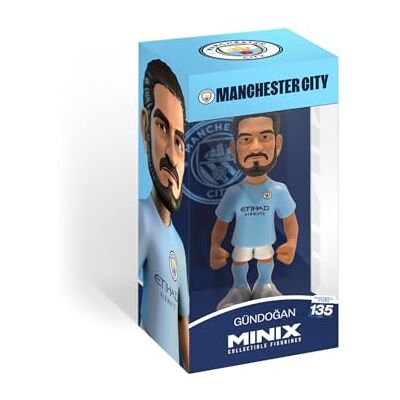 MINIX Football Stars #135 Manchester City Ilkay Gündogan 8 Personaggio da collezione 12 cm MINIX Football Stars #135 Manchester City Ilkay Gündogan 8 Personaggio da collezione 12 cm