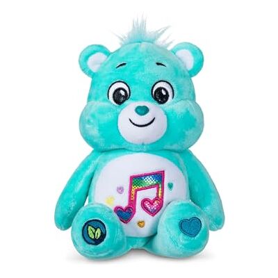 Basic Fun Care Bears 22cm Peluche Brillante – Heartsong Bear – Orsetto Eco-Friendly con Simbolo Musical – Peluche da Collezione per Bambini e Fan Basic Fun Care Bears 22cm Peluche Brillante – Heartsong Bear – Orsetto Eco-Friendly con Simbolo Musical – Peluche da Collezione per Bambini e Fan