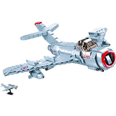 Sluban Set di attrezzi sovietici MIG-15 (583 pezzi) Sluban Set di attrezzi sovietici MIG-15 (583 pezzi)