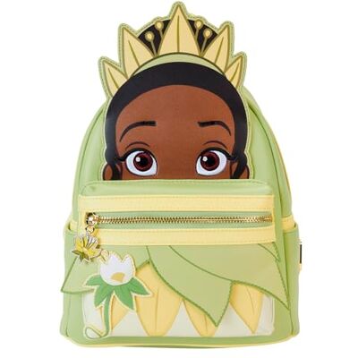 Funko Loungefly Princess Tiana Cosplay Mini-Backpack Princess And The Frog Esclusiva Amazon Sacchetto Carino da Collezione Idea Regalo Merchandising Ufficiale per i Ragazzi, Ragazze Funko Loungefly Princess Tiana Cosplay Mini-Backpack Princess And The Frog Esclusiva Amazon Sacchetto Carino da Collezione Idea Regalo Merchandising Ufficiale per i Ragazzi, Ragazze