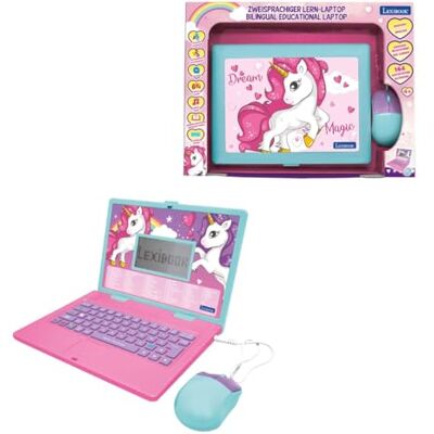 Lexibook , Unicorno, laptop educativo con 164 attività, inglese/tedesco, Lexibook , Unicorno, laptop educativo con 164 attività, inglese/tedesco,