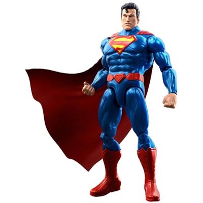Mattel DC Premier Superman, action figure alta 16,5 cm, con vista laser, azione spezza-catene, effetti luminosi, articolazioni snodabili, 10 luci e suoni, Mattel DC Premier Superman, action figure alta 16,5 cm, con vista laser, azione spezza-catene, effetti luminosi, articolazioni snodabili, 10 luci e suoni,