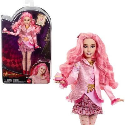 Mattel Disney Descendants 4: L’Ascesa di Red Bridget Giovane Regina di Cuori, bambola con abito, look, accessori e cupcake incluso ispirati al film, giocattolo per bambini, 4+ anni, Mattel Disney Descendants 4: L’Ascesa di Red Bridget Giovane Regina di Cuori, bambola con abito, look, accessori e cupcake incluso ispirati al film, giocattolo per bambini, 4+ anni,