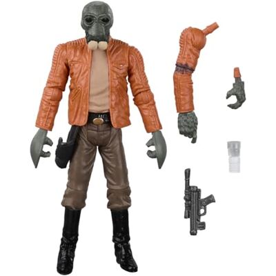 Star Wars Hasbro The Vintage Collection, Ponda Baba, action figure collezionabile ispirata al film : Una nuova speranza, da 9,5 cm Star Wars Hasbro The Vintage Collection, Ponda Baba, action figure collezionabile ispirata al film : Una nuova speranza, da 9,5 cm
