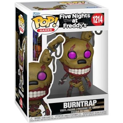 Funko POP! Games: Five Nights at Freddy's FNAF Burntrap Figura in vinile da collezione Idea regalo Prodotto ufficiale Giocattoli per bambini e adulti Modello di figura per collezionisti Funko POP! Games: Five Nights at Freddy's FNAF Burntrap Figura in vinile da collezione Idea regalo Prodotto ufficiale Giocattoli per bambini e adulti Modello di figura per collezionisti