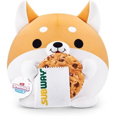 Snackles Serie 2 Snackle da 35 cm (Shaun) di ZURU Peluche da 35 cm batuffoloso, coccoloso e schiacciabile con accessorio Snack Snackles Serie 2 Snackle da 35 cm (Shaun) di ZURU Peluche da 35 cm batuffoloso, coccoloso e schiacciabile con accessorio Snack