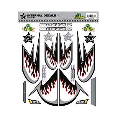 JAMARA 460011 Nero Decor Hot Rod Flames JAMARA 460011 Nero Decor Hot Rod Flames