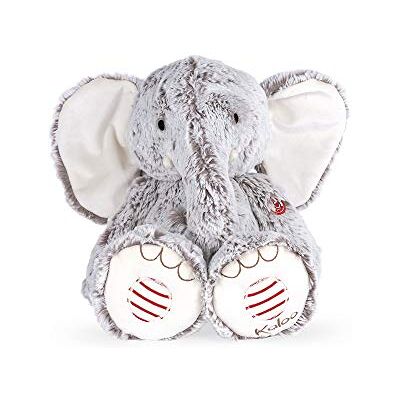 KALOO Rosso Peluche Elefante Noa Grigio 25 Cm dalla Nascita, KALOO Rosso Peluche Elefante Noa Grigio 25 Cm dalla Nascita,