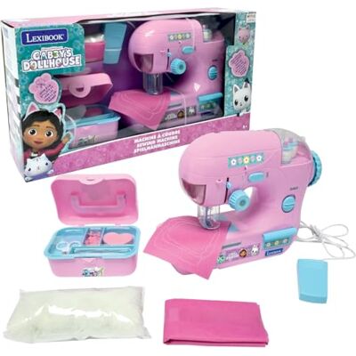 Lexibook , Gabby's Dollhouse, Macchina da Cucire con Accessori, Luce e Pedale, Gioco di Ruolo, Gioco di Design di Moda, Rosa, Lexibook , Gabby's Dollhouse, Macchina da Cucire con Accessori, Luce e Pedale, Gioco di Ruolo, Gioco di Design di Moda, Rosa,