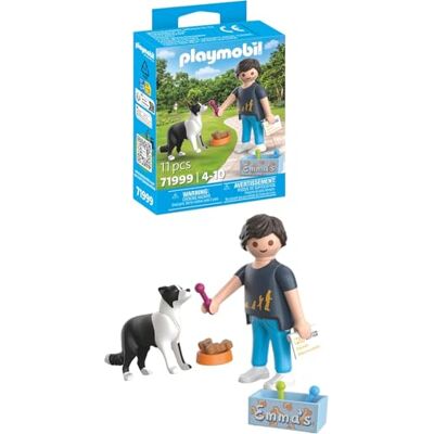 Playmobil Martin Rütter Addestratore per cani Giocattoli dai 4 anni Regalo per bambini Promuove la creatività e l'empatia Amorevole gioco di ruolo con figura e accessori Playmobil Martin Rütter Addestratore per cani Giocattoli dai 4 anni Regalo per bambini Promuove la creatività e l'empatia Amorevole gioco di ruolo con figura e accessori