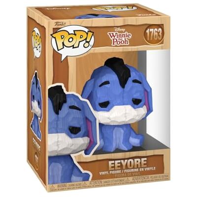 Funko POP! Disney: Winnie the Pooh Eeyore Whittled Figura in vinile da collezione Idea regalo Prodotto ufficiale Giocattoli per bambini e adulti Modello di figura per collezionisti Funko POP! Disney: Winnie the Pooh Eeyore Whittled Figura in vinile da collezione Idea regalo Prodotto ufficiale Giocattoli per bambini e adulti Modello di figura per collezionisti