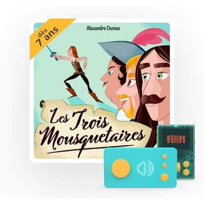 lunii -di Artagnan Audiolibro interattivo da 7 Anni da Ascoltare su Ma Fabrique a Stories, lunii -di Artagnan Audiolibro interattivo da 7 Anni da Ascoltare su Ma Fabrique a Stories,