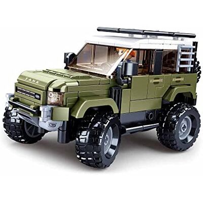 Sluban Klemmbausteine- ModelBricks-ORV SUV 317 Pezzi, Sluban Klemmbausteine- ModelBricks-ORV SUV 317 Pezzi,