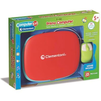 Clementoni Sapientino Il Mio Primo Computer, Gioco Educativo Interattivo Bambini dai 5 Anni, 35 attività, Impara Lettere, Numeri, Logica e Musica, Mouse Incluso, Schermo LCD, Lingua Italiana, Clementoni Sapientino Il Mio Primo Computer, Gioco Educativo Interattivo Bambini dai 5 Anni, 35 attività, Impara Lettere, Numeri, Logica e Musica, Mouse Incluso, Schermo LCD, Lingua Italiana,
