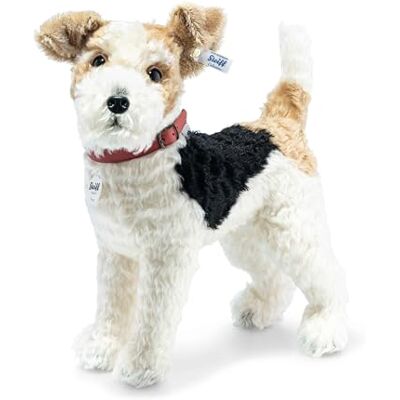 Steiff 0, Fox Terrier in mohair Steiff 0, Fox Terrier in mohair