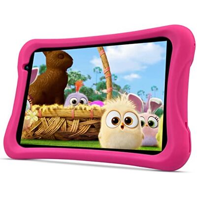PRITOM Tablet bambini 8 pollici, tablet Android 10, controllo genitori, tablet per bambini, 32 GB ROM, espandibile a 512G, doppia fotocamera, con custodia per tablet per bambini (rosa) PRITOM Tablet bambini 8 pollici, tablet Android 10, controllo genitori, tablet per bambini, 32 GB ROM, espandibile a 512G, doppia fotocamera, con custodia per tablet per bambini (rosa)