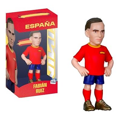 MINIX Football Stars Coppa del Mondo Spagna Ruiz Personaggio da collezione 12 cm MINIX Football Stars Coppa del Mondo Spagna Ruiz Personaggio da collezione 12 cm