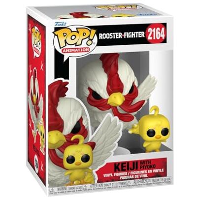 Funko Pop! & Buddy: Rooster Fighter Keiji & Piyoko Figura in Vinile da Collezione Idea Regalo Merchandising Ufficiale Giocattoli per Bambini e Adulti Anime Fans Funko Pop! & Buddy: Rooster Fighter Keiji & Piyoko Figura in Vinile da Collezione Idea Regalo Merchandising Ufficiale Giocattoli per Bambini e Adulti Anime Fans