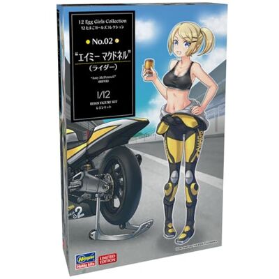 Hasegawa 1/12 Egg, Amy McDonnel, Biker Girl Hasegawa 1/12 Egg, Amy McDonnel, Biker Girl
