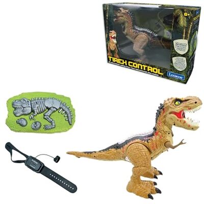 Lexibook Tirannosauro di Controllo RC, Dinosauro Realistico, Movimenti articolati, Ruggito, Sputo di Fumo, Effetti di Luce, Ricaricabile, Fossili e telecomandi Portatili Inclusi, Lexibook Tirannosauro di Controllo RC, Dinosauro Realistico, Movimenti articolati, Ruggito, Sputo di Fumo, Effetti di Luce, Ricaricabile, Fossili e telecomandi Portatili Inclusi,