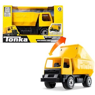 Basic Fun Tonka Steel Classics Mini Dump Truck Basic Fun Tonka Steel Classics Mini Dump Truck
