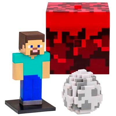 Bizak Minecraft Capsula Sorpresa The Nether, Modelli da collezione, Licenza ufficiale per videogiochi di costruzione e Bricks, Adulti Fan e ragazzi o ragazze () Bizak Minecraft Capsula Sorpresa The Nether, Modelli da collezione, Licenza ufficiale per videogiochi di costruzione e Bricks, Adulti Fan e ragazzi o ragazze ()