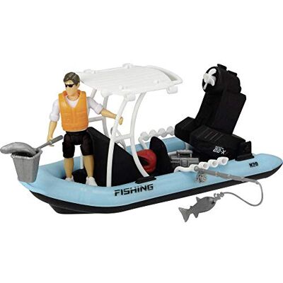 Dickie Toys Dickie Playset Veicolo e Personaggio, Azzurro 203833004 Dickie Toys Dickie Playset Veicolo e Personaggio, Azzurro 203833004