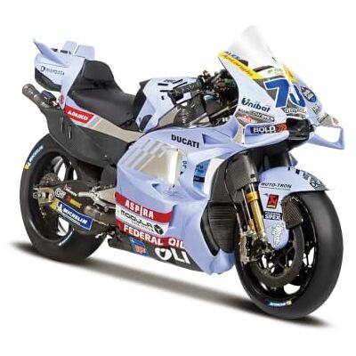 Maisto Gresini Team 2025 Alex Marquez #73, Moto Diecast 1:18, 3+ Anni Replica ufficiale della moto da corsa di Alex Marquez in scala 1:18 con livrea Gresini Racing per collezionisti e tifosi. Maisto Gresini Team 2025 Alex Marquez #73, Moto Diecast 1:18, 3+ Anni Replica ufficiale della moto da corsa di Alex Marquez in scala 1:18 con livrea Gresini Racing per collezionisti e tifosi.