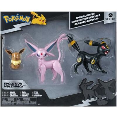Pokémon Select Evolution Multipack (Eevee #2, Umbreon, Espeon) Pokémon Select Evolution Multipack (Eevee #2, Umbreon, Espeon)