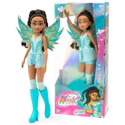 Winx Club Winx – Aisha Fata, Bambola 27 cm con Ali Removibili e Look da Fata dell’Acqua, Snodata, Giocattolo per Bambina e Bambini dai 4 Anni in su Winx Club Winx – Aisha Fata, Bambola 27 cm con Ali Removibili e Look da Fata dell’Acqua, Snodata, Giocattolo per Bambina e Bambini dai 4 Anni in su