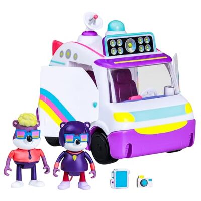 BANDAI Inchieste Selvatiche Van de la Brigade Mouse con 2 figurine Veicolo per bambini serie Creature Cases Idea Regalo Cofanetto Van + Figure Bill Jill Giocattolo per bambini dai 3 anni in BANDAI Inchieste Selvatiche Van de la Brigade Mouse con 2 figurine Veicolo per bambini serie Creature Cases Idea Regalo Cofanetto Van + Figure Bill Jill Giocattolo per bambini dai 3 anni in