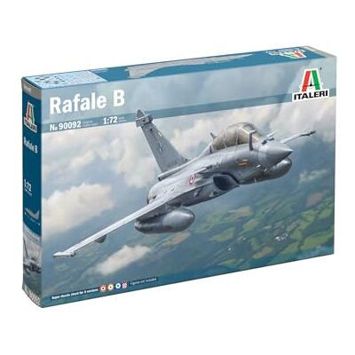 Italeri Rafale B, scala 1:72, Plastic Model Kit/Modello in plastica da montare Italeri Rafale B, scala 1:72, Plastic Model Kit/Modello in plastica da montare