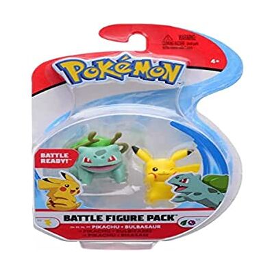 Pokémon Pokemon Battle Figures Bulbasaur vs Pikachu (PKW0132) Pokémon Pokemon Battle Figures Bulbasaur vs Pikachu (PKW0132)